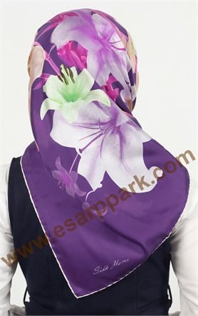 Silkhome İndirimli İpek Eşarp 1525-3