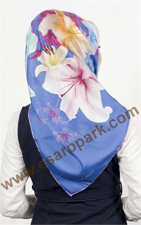 Silkhome indirimli İpek Eşarp 1525-5