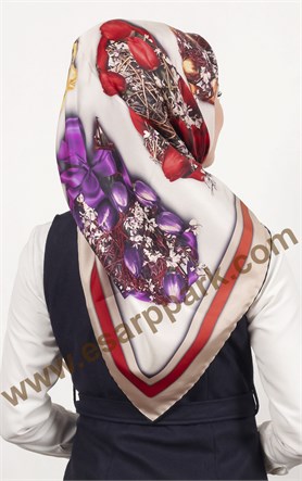 Silkhome İpek Eşarp 15027-2