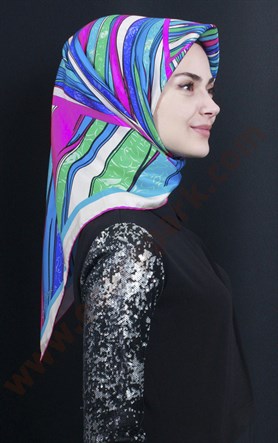 Silkhome İpek Eşarp 15046-2