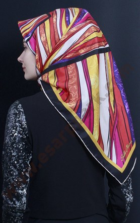 Silkhome İpek Eşarp 15046-7