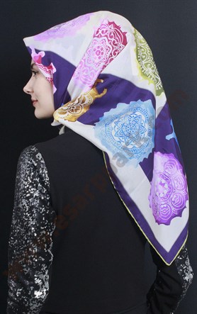Silkhome İpek Eşarp 15061-2