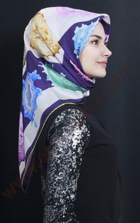 Silkhome İpek Eşarp 15061-2