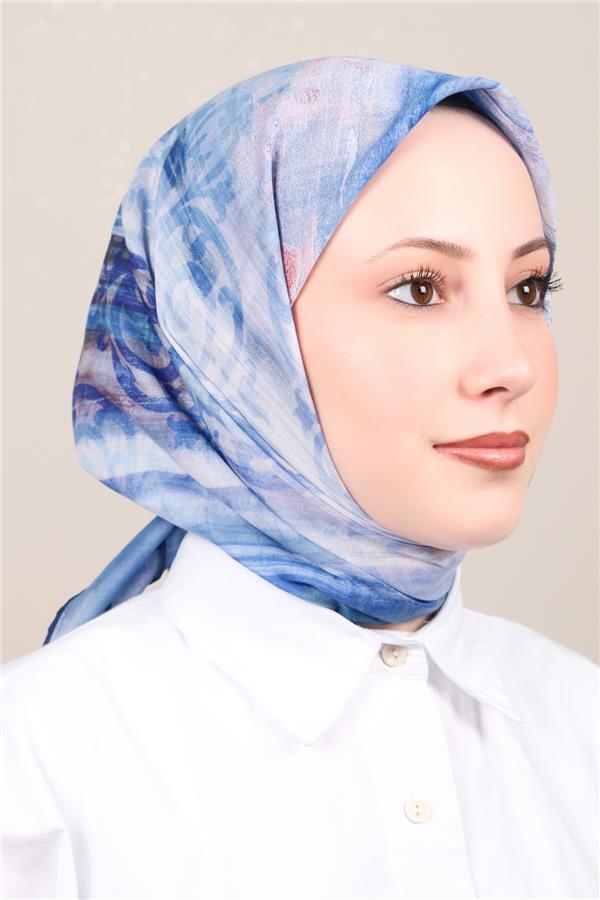 Silkl Life Firuze Soft Eşarp 1721-5