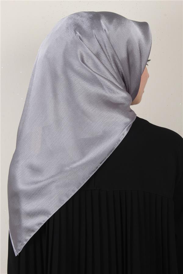 Silver Janjan Eşarp 4104-1 Gümüş