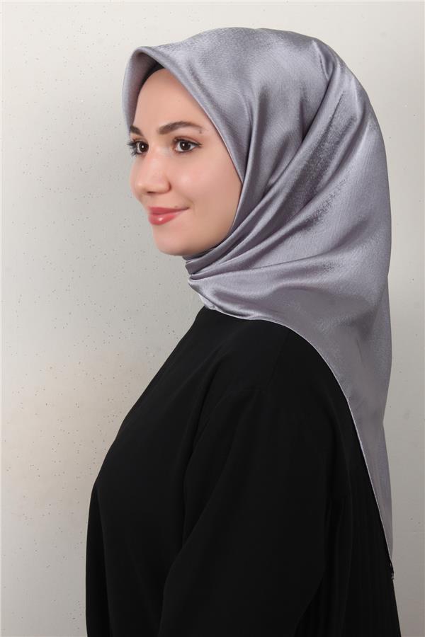 Silver Janjan Eşarp 4104-1 Gümüş