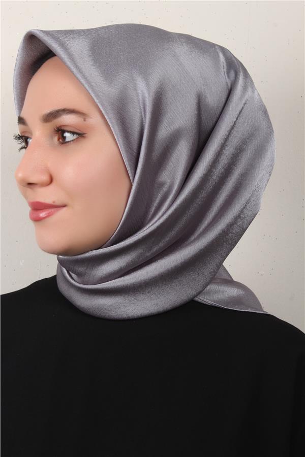 Silver Janjan Eşarp 4104-1 Gümüş