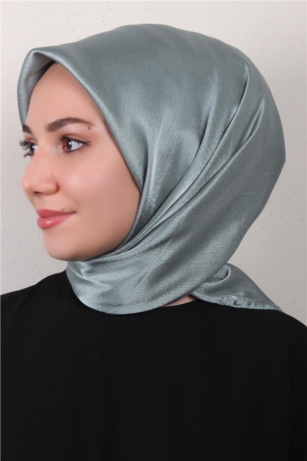 Silver Janjan Eşarp 4104-13 Mint Yeşili