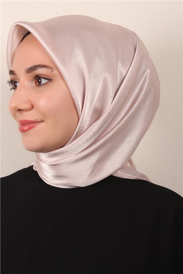 Silver Janjan Eşarp 4104-2 Soft Pudra