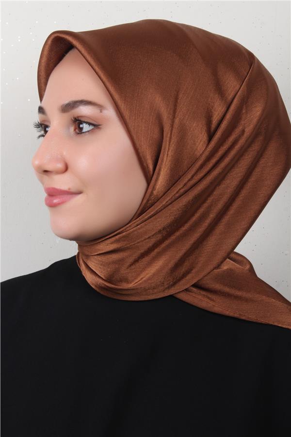 Silver Janjan Eşarp 4104-20 Karamel