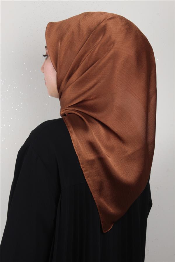 Silver Janjan Eşarp 4104-20 Karamel