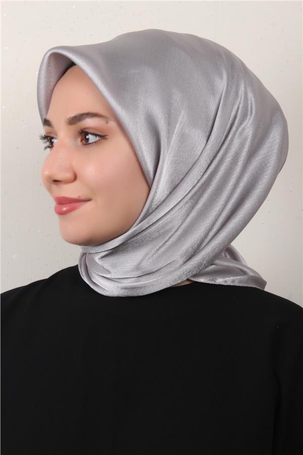 Silver Janjan Eşarp 4104-4 Gri