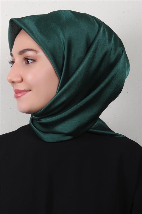 Silver Janjan Eşarp 4104-7 Zümrüt