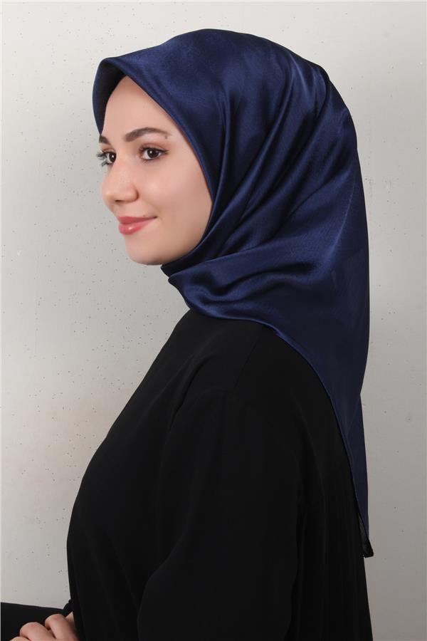 Silver Janjan Eşarp 4104-9 Lacivert