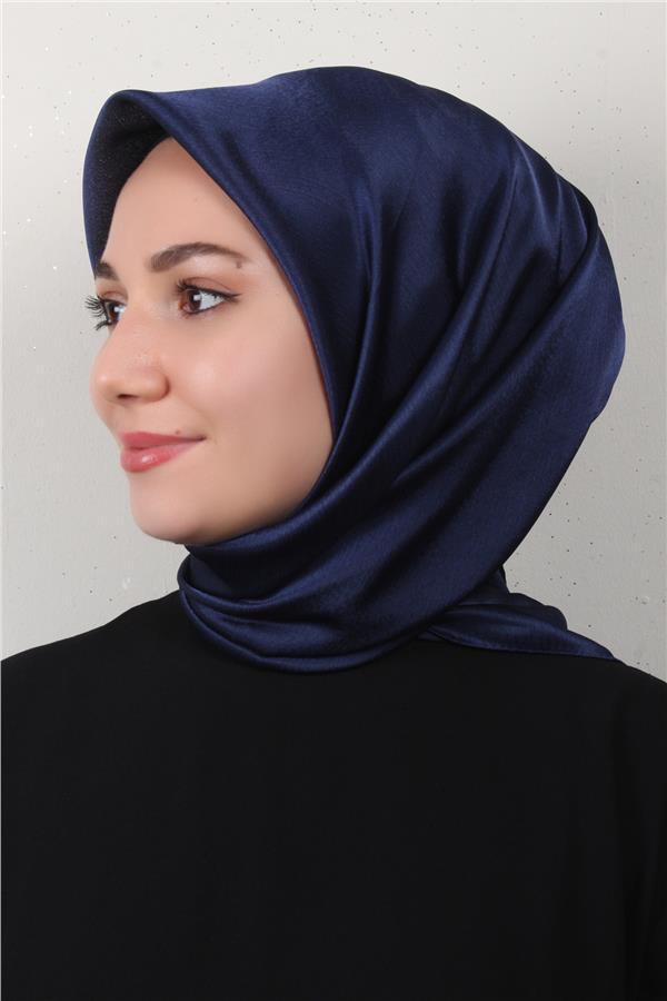 Silver Janjan Eşarp 4104-9 Lacivert