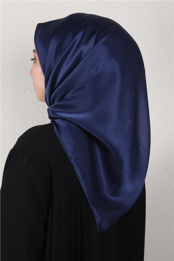 Silver Janjan Eşarp 4104-9 Lacivert