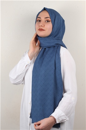Simerya Şal 1394-10 İndigo