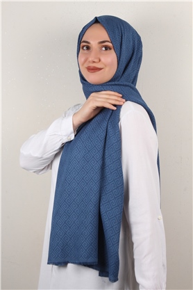 Simerya Şal 1394-10 İndigo