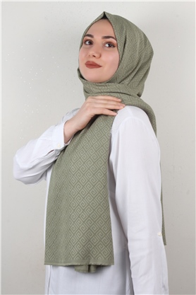 Simerya Şal 1394-16 Mint Yeşili