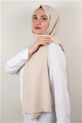 Simerya Şal 1394-3 Kemik Rengi