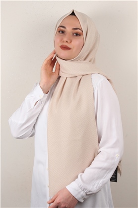 Simerya Şal 1394-3 Kemik Rengi