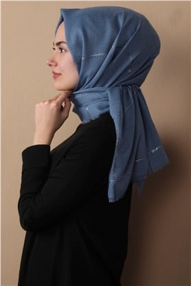 Simli Pamuk Şal 502-7