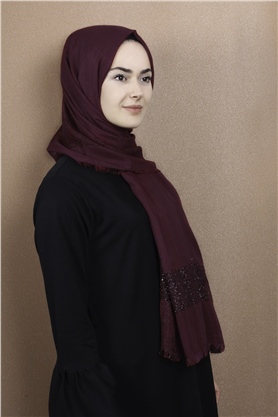 Simli Pamuk Şal 504-15