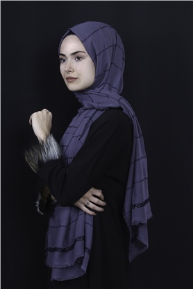 Simli Pamuk Şal 505-11