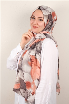 Soft Touch Şal 2744-1 Turuncu