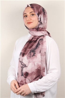 Soft Touch Şal 2744-11 Gül Kurusu