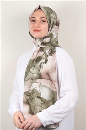 Soft Touch Şal 2744-9 Haki