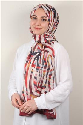 Soft Touch Şal 2750-10 Kızıl Toprak