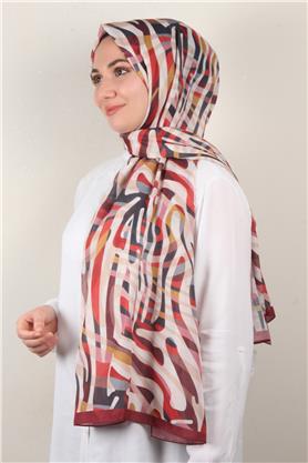 Soft Touch Şal 2750-10 Kızıl Toprak