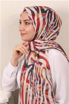 Soft Touch Şal 2750-10 Kızıl Toprak