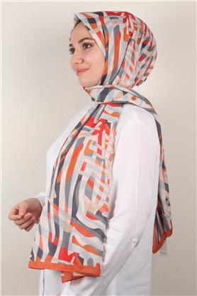 Soft Touch Şal 2750-4 Turuncu