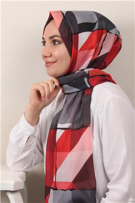 Soft Touch Şal 2751-10 Kırmızı