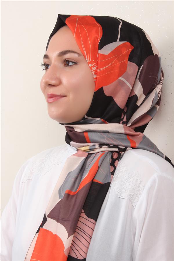 Soft Touch Şal 2763-1 Turuncu