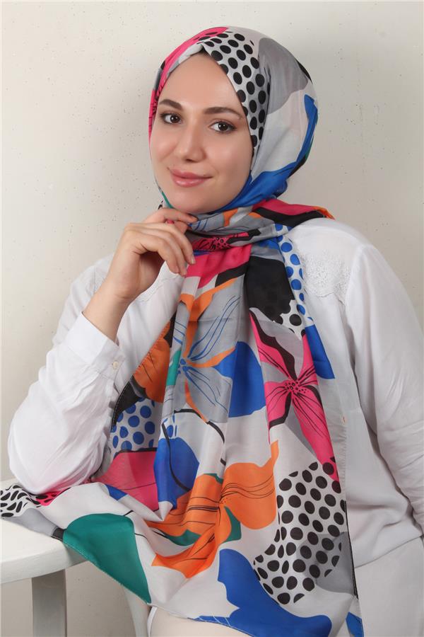 Soft Touch Şal 2763-10 Gri