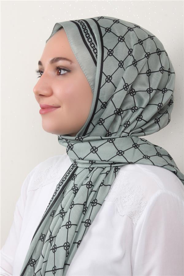 Soft Touch Şal 2764-18 Mint Yeşili