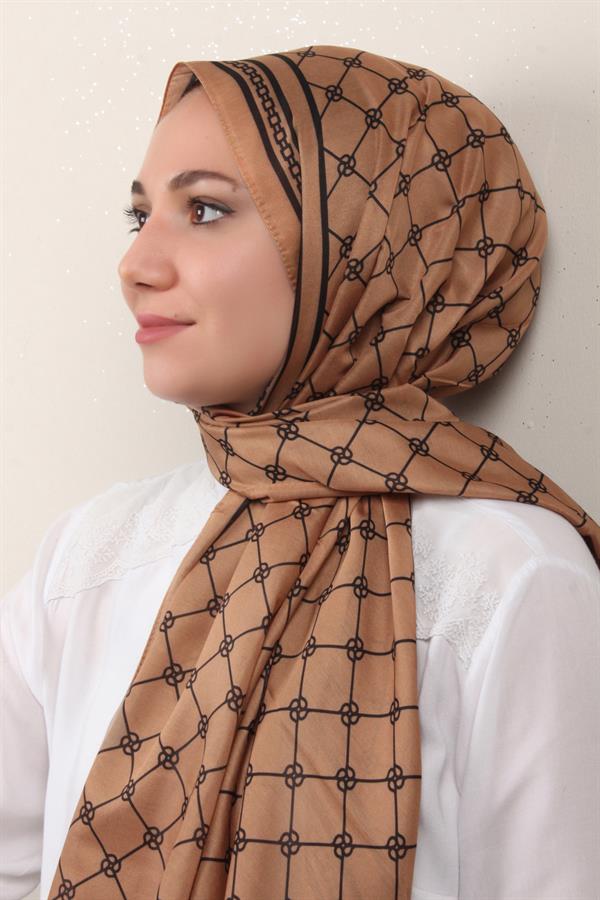 Soft Touch Şal 2764-4 Karamel