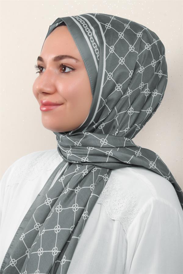 Soft Touch Şal 2764-7 Füme