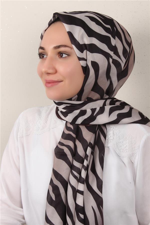 Soft Touch Şal 2773-5 Kahverengi