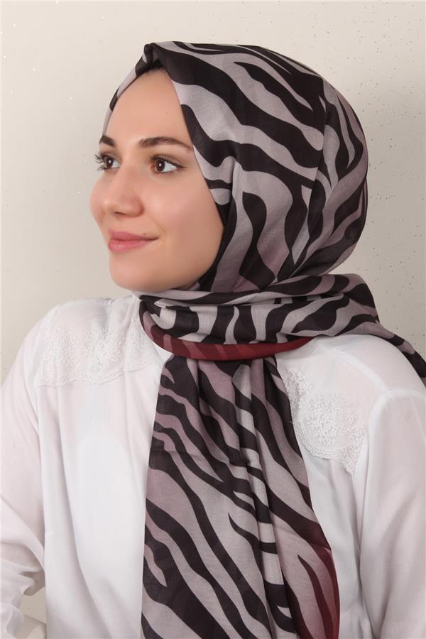 Soft Touch Şal 2773-7 Bordo