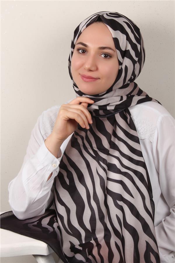 Soft Touch Şal 2773-9 Siyah