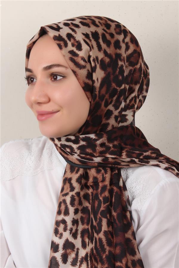 Soft Touch Şal 2774-1 Koyu Haki