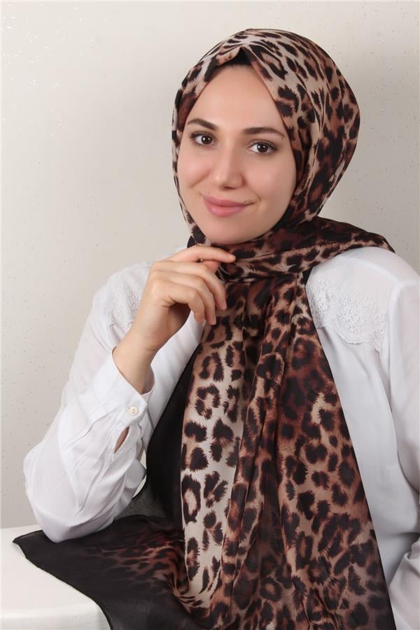 Soft Touch Şal 2774-2 Siyah-Bal Köpüğü