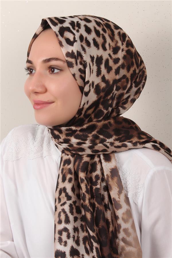 Soft Touch Şal 2774-4 Sütlü Kahve