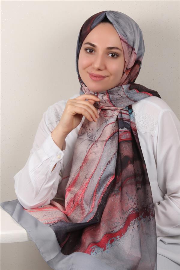 Soft Touch Şal 2775-1 Gri