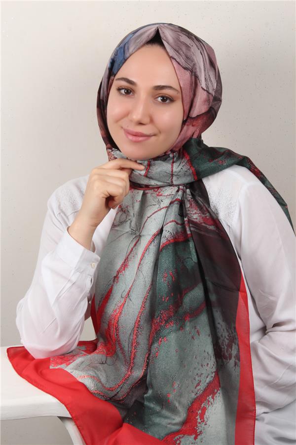 Soft Touch Şal 2775-10 Kırmızı