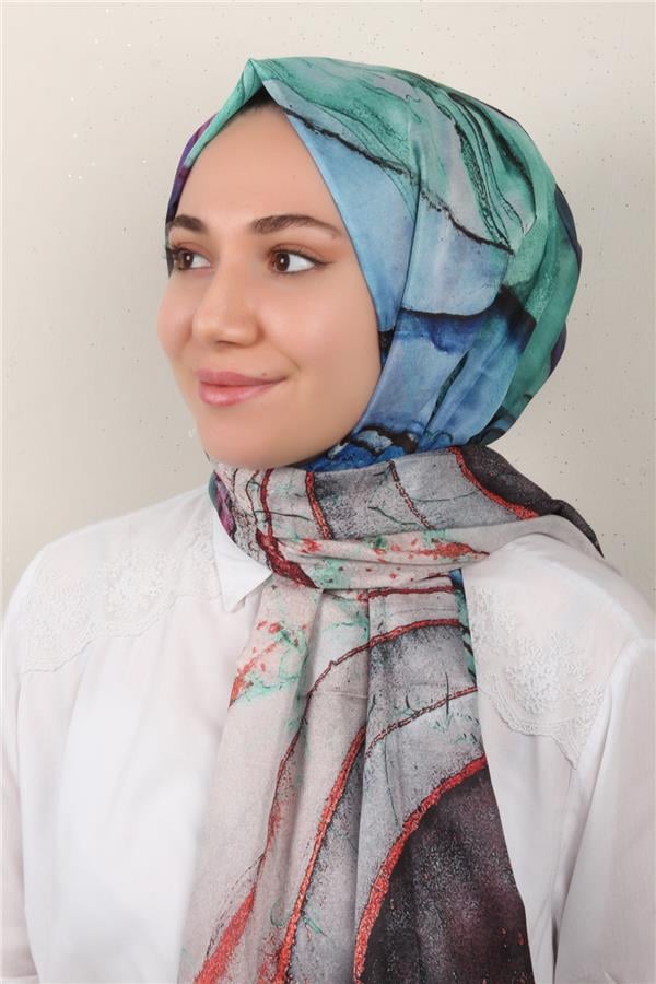 Soft Touch Şal 2775-9 Zümrüt